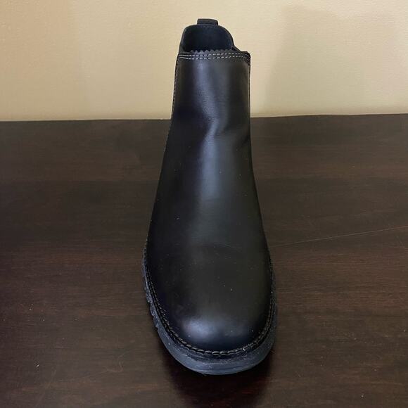 Nunn Bush Men's Plain Toe Chelsea Leather Boot - Picture 3 of 7